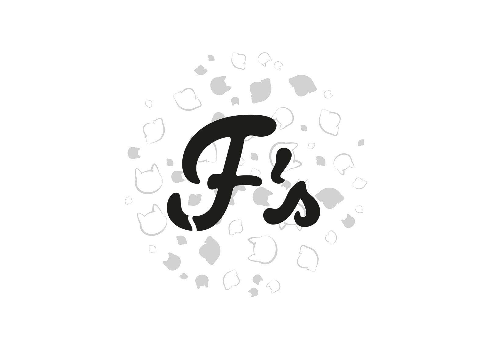 Logo profil noir